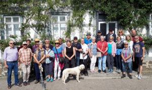 Gruppenfoto der Teilnehmer der Wanderung